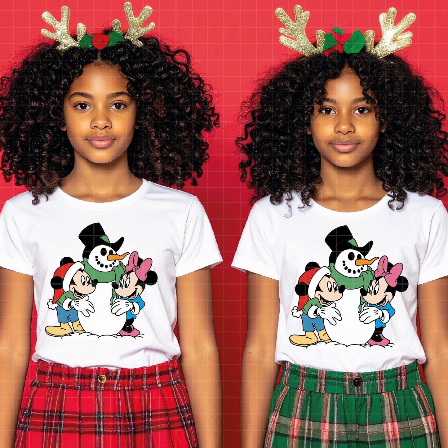 COD4154 - Mickey and minnie christmas svg, Disney svg, mickey svg, minnie svg, Silhouette, Cricut
