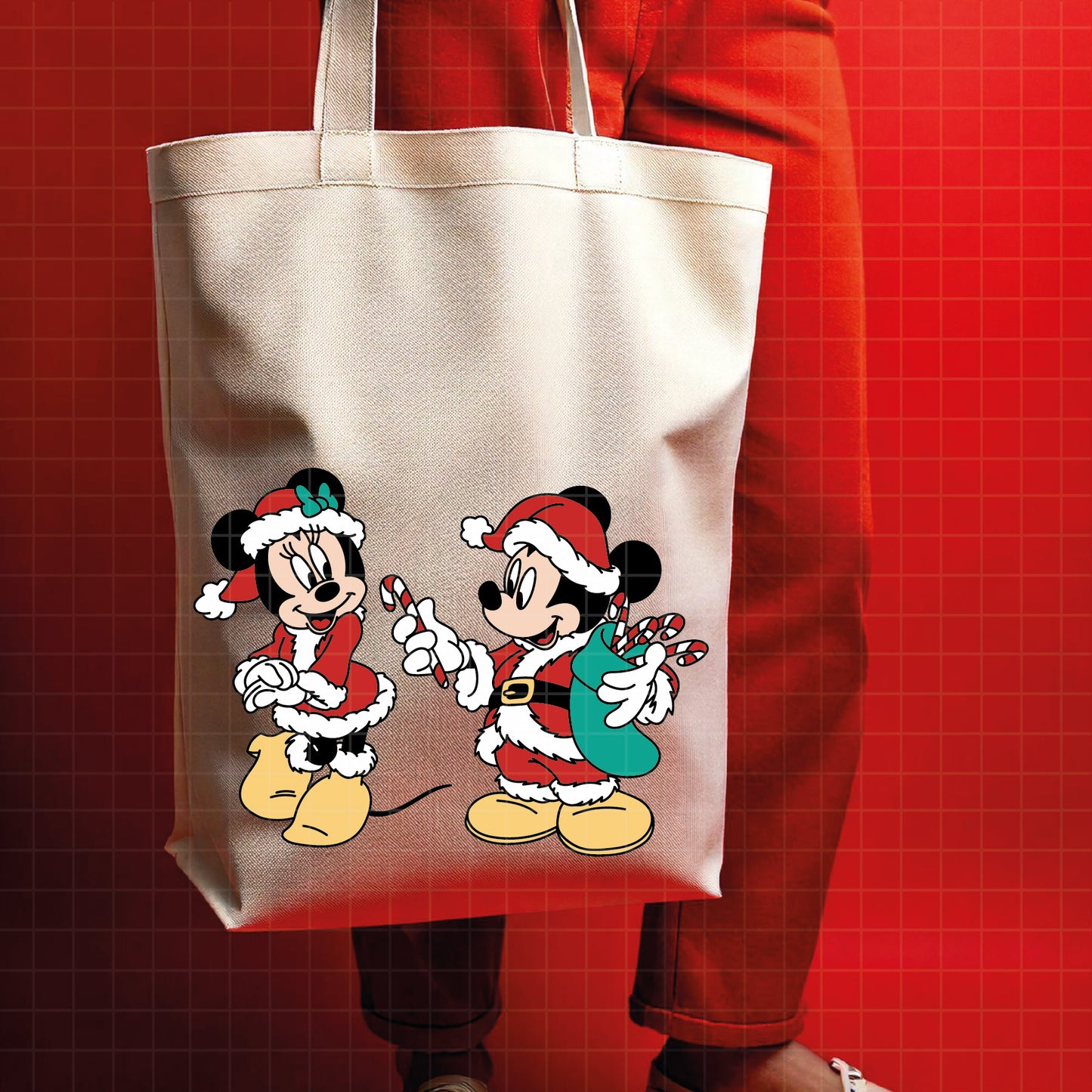 COD4158 - Mickey and minnie christmas svg, Disney svg, mickey svg, minnie svg, Silhouette, Cricut