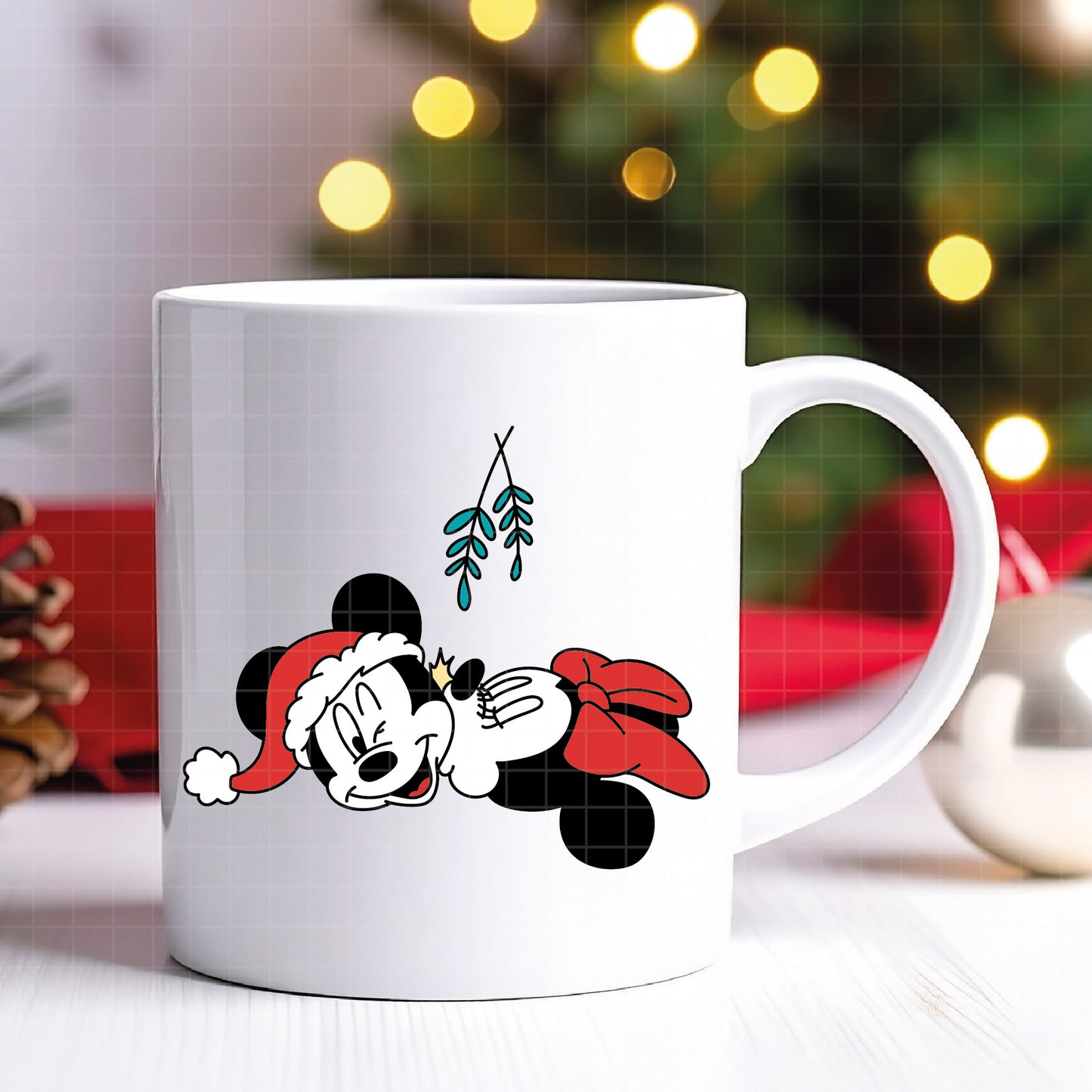 COD4162 - Mickey and minnie christmas svg, Disney svg, mickey svg, minnie svg, Silhouette, Cricut