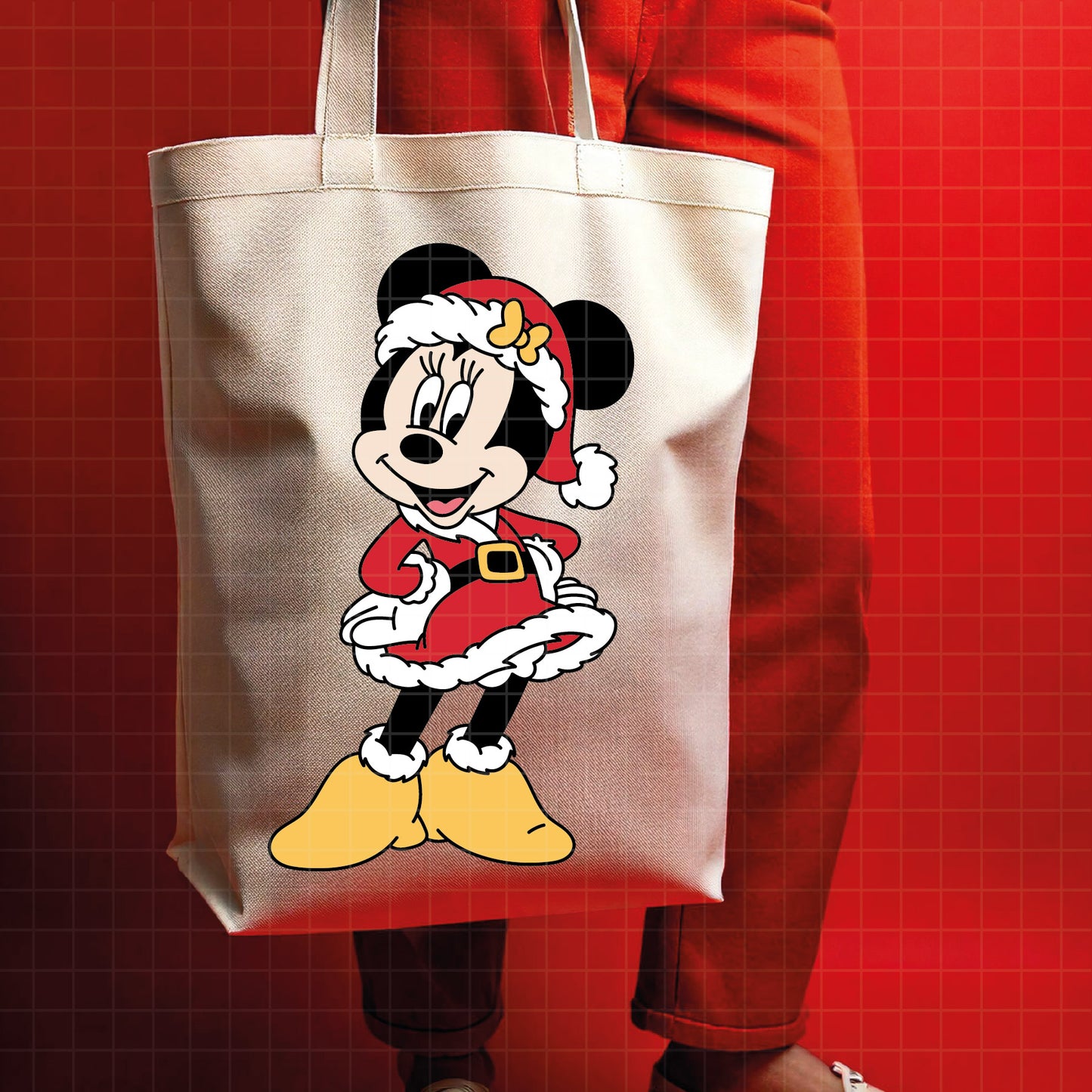 COD4163 - Minnie christmas svg, Disney svg, mickey svg, minnie svg, Silhouette, Cricut