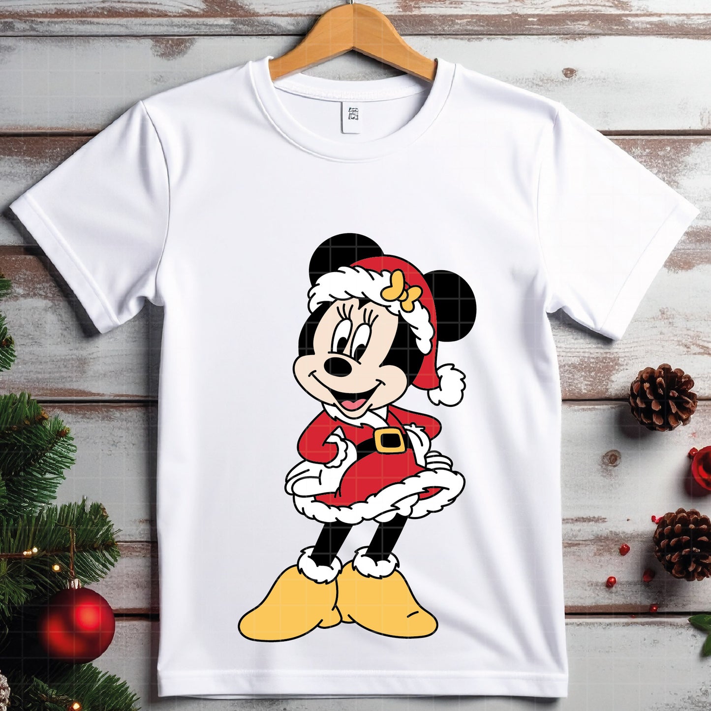 COD4163 - Minnie christmas svg, Disney svg, mickey svg, minnie svg, Silhouette, Cricut