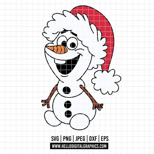 COD4168 - Olaf christmas svg, Best day ever svg, frozen svg, outline svg, cricut silhouette, Disney svg, Olaf