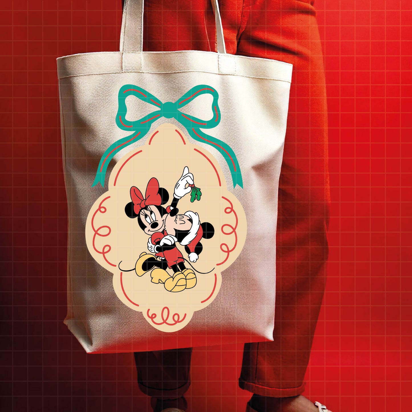 COD4169 - Mickey and minnie christmas svg, Disney svg, mickey svg, minnie svg, Silhouette, Cricut