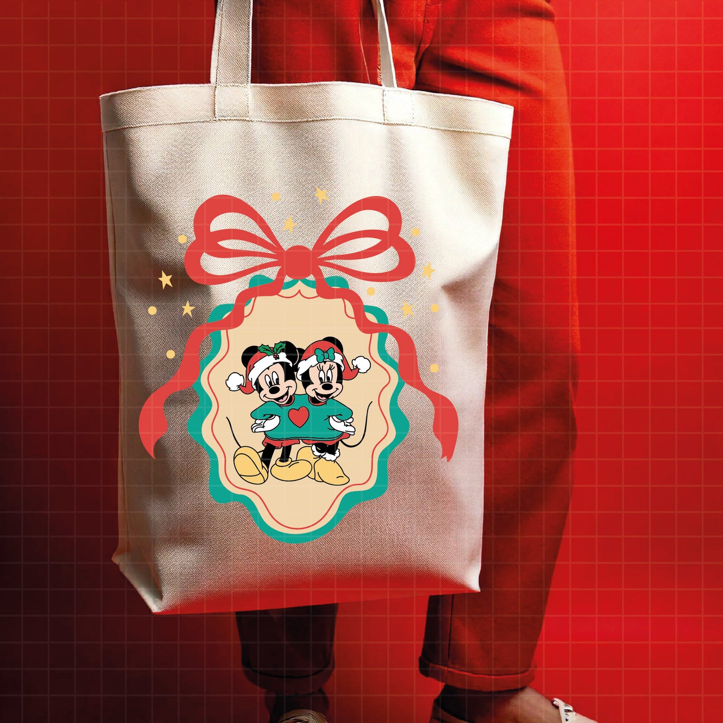 COD4170 - Mickey and minnie christmas svg, Disney svg, mickey svg, minnie svg, Silhouette, Cricut