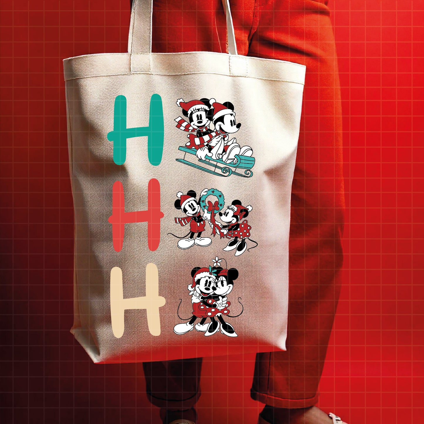 COD4171 - Mickey and minnie christmas svg, Disney svg, mickey svg, minnie svg, Silhouette, Cricut