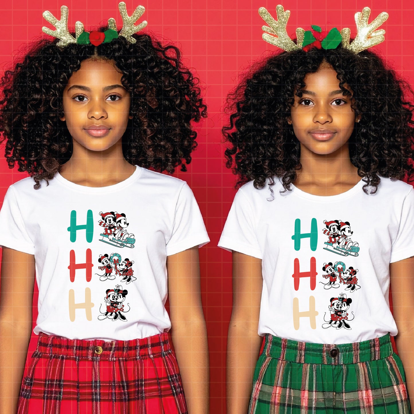 COD4171 - Mickey and minnie christmas svg, Disney svg, mickey svg, minnie svg, Silhouette, Cricut