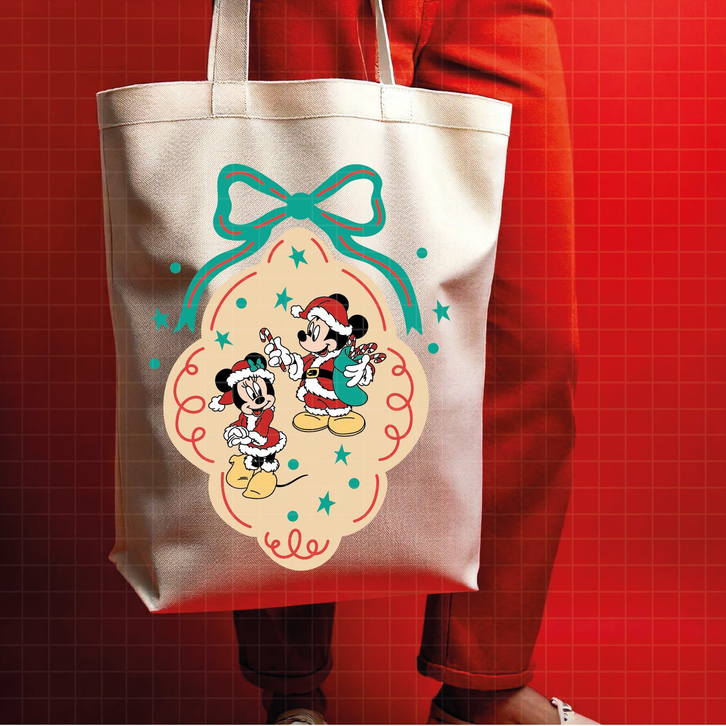 COD4173 - Mickey and minnie christmas svg, Disney svg, mickey svg, minnie svg, Silhouette, Cricut