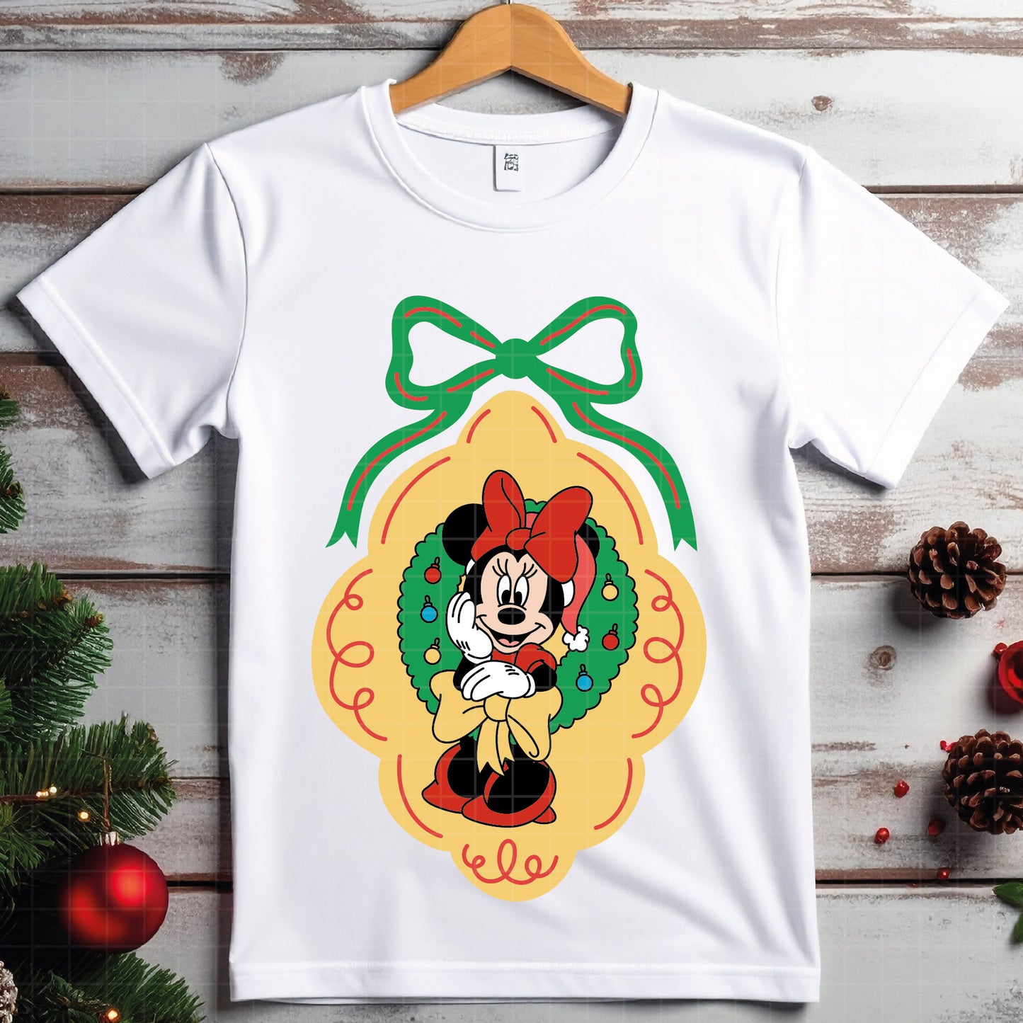COD4174 - Mickey and minnie christmas svg, Disney svg, mickey svg, minnie svg, Silhouette, Cricut