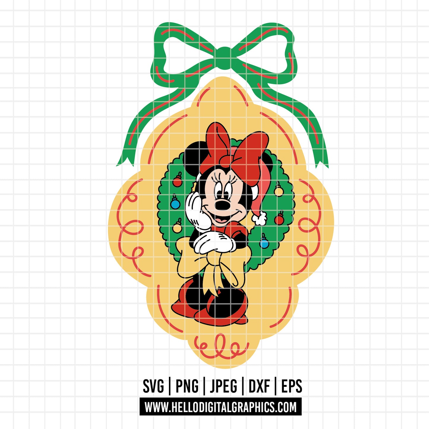 COD4174 - Mickey and minnie christmas svg, Disney svg, mickey svg, minnie svg, Silhouette, Cricut