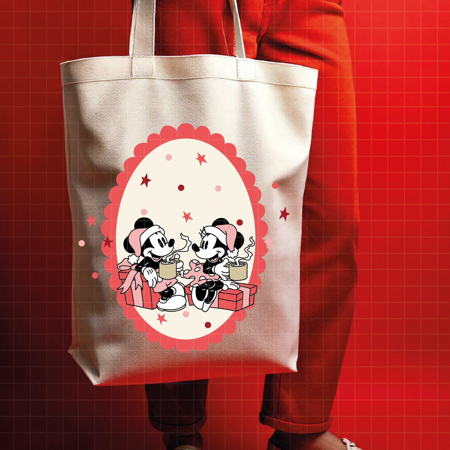 COD4176 - Mickey and minnie christmas svg, Disney svg, mickey svg, minnie svg, Silhouette, Cricut