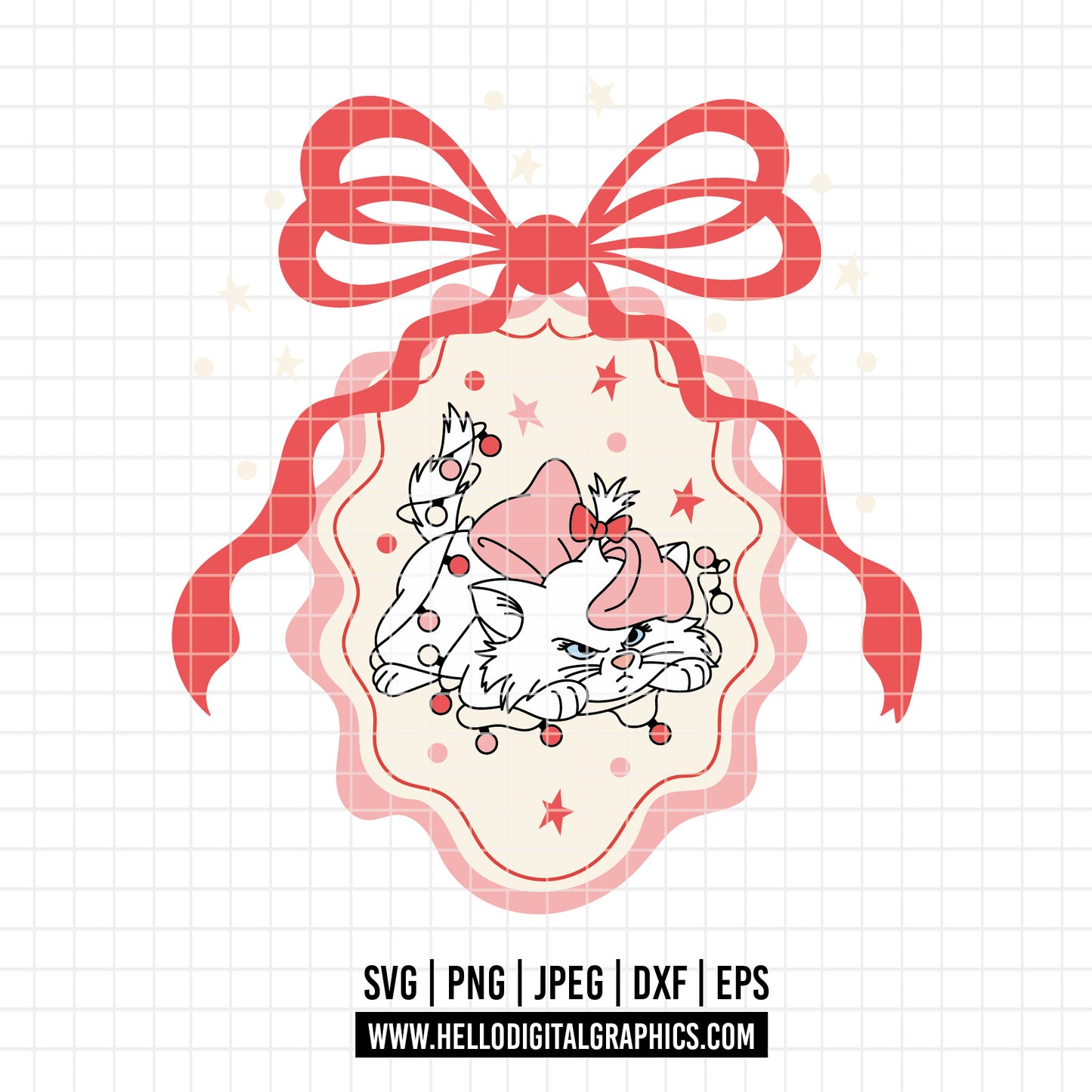 COD4177 - Everyone loves a Drama queen svg, The aristocats SVG, The aristocats svg, Kitten marie svg, Disney svg