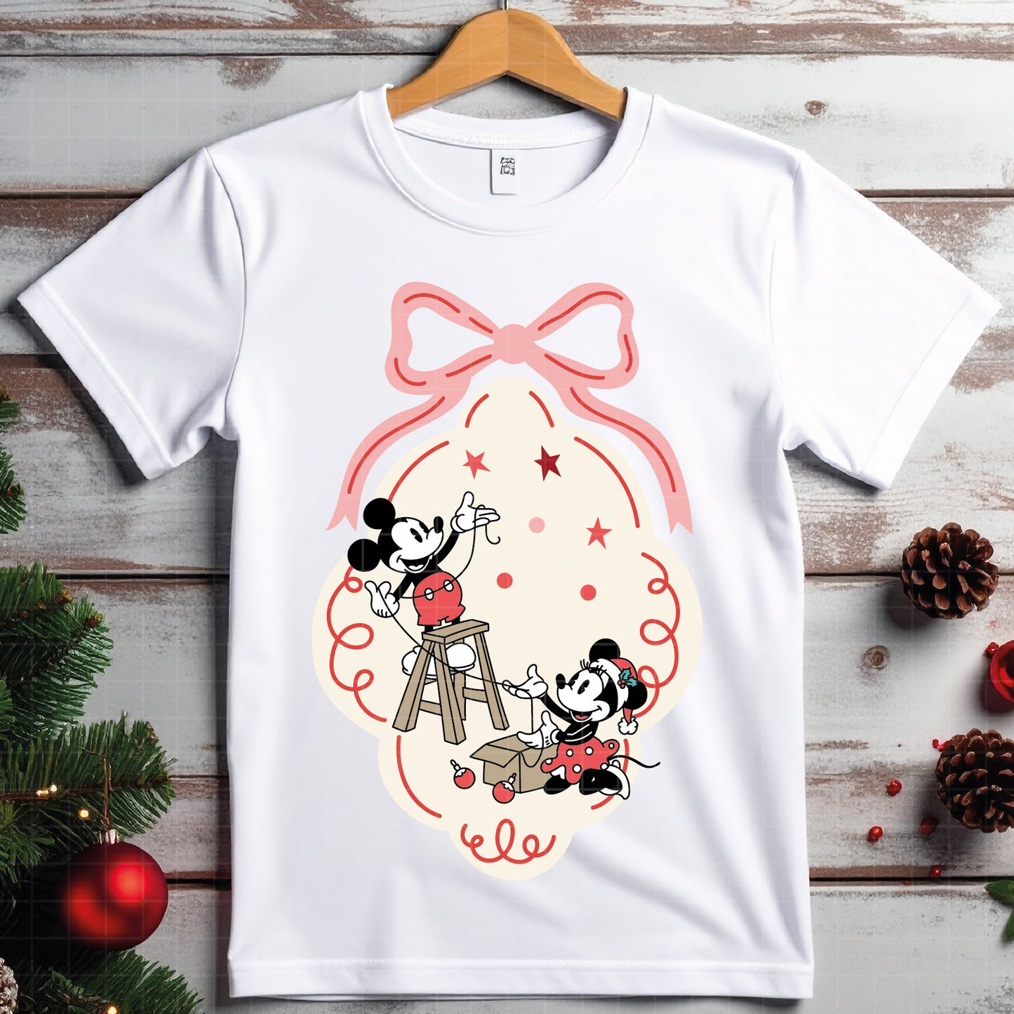 COD4178 - Mickey and minnie christmas svg, Disney svg, mickey svg, minnie svg, Silhouette, Cricut