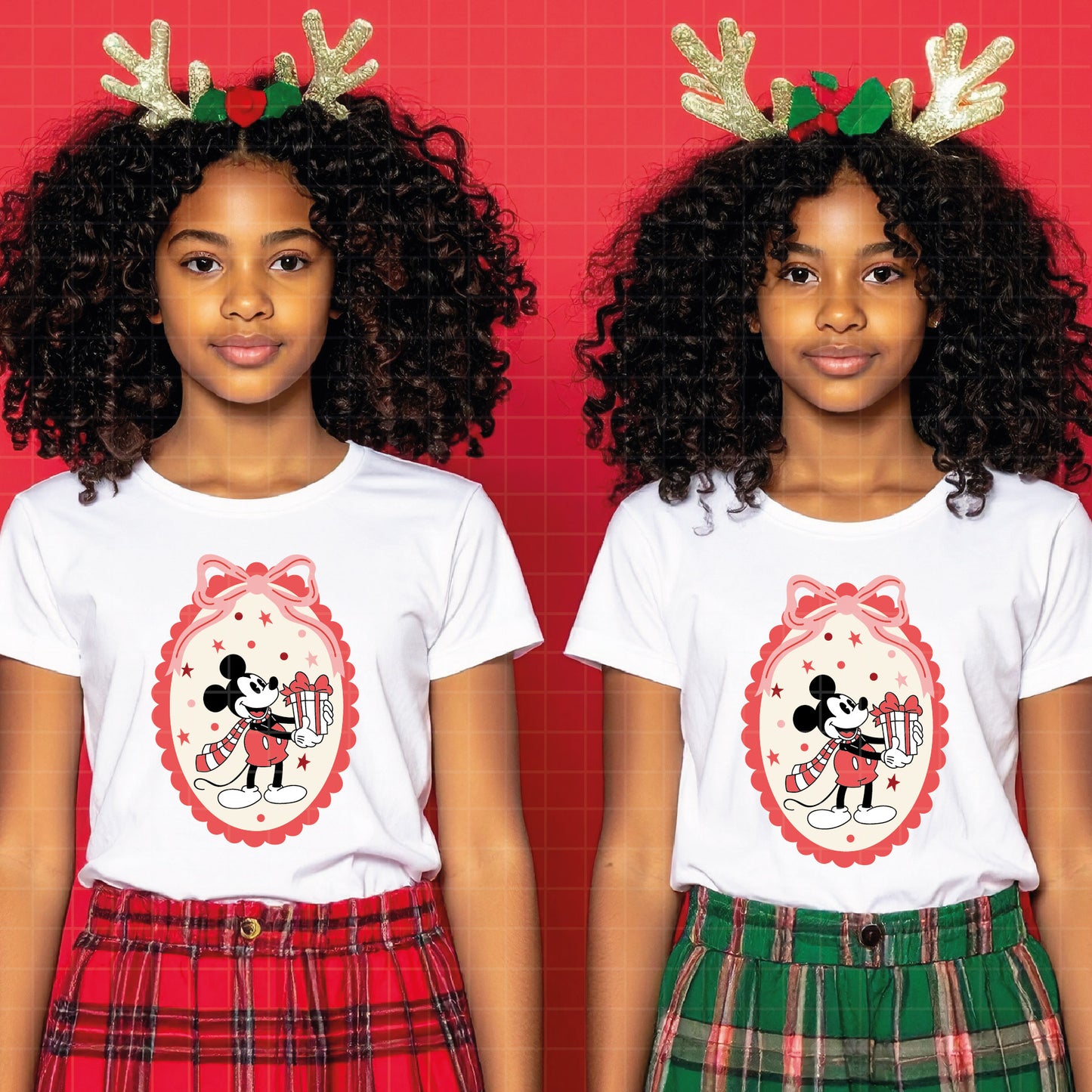 COD4179 - Mickey and minnie christmas svg, Disney svg, mickey svg, minnie svg, Silhouette, Cricut