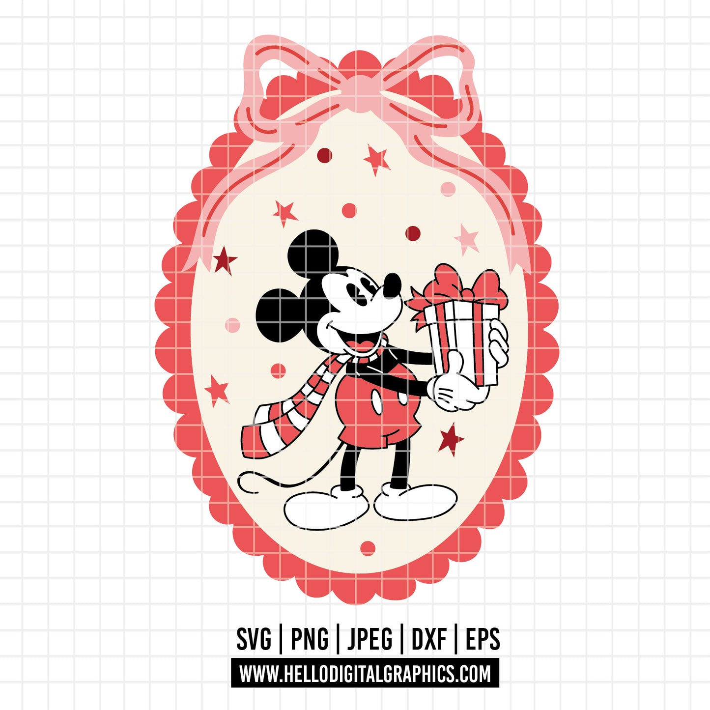 COD4179 - Mickey and minnie christmas svg, Disney svg, mickey svg, minnie svg, Silhouette, Cricut