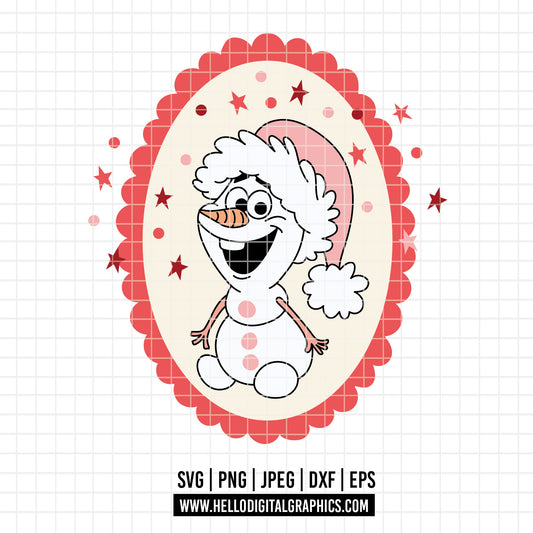 COD4181 - Olaf christmas svg, Best day ever svg, frozen svg, outline svg, cricut silhouette, Disney svg, Olaf