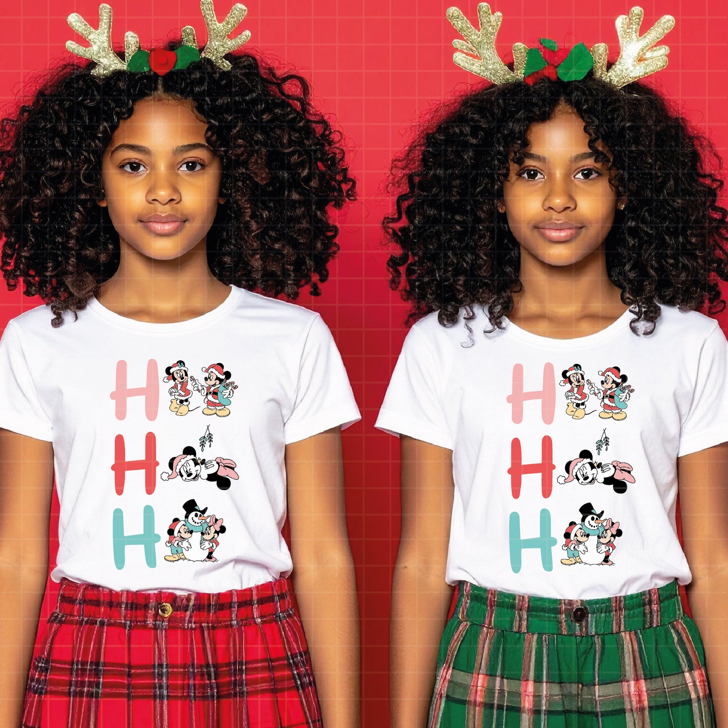 COD4182 - Mickey and minnie christmas svg, Disney svg, mickey svg, minnie svg, Silhouette, Cricut