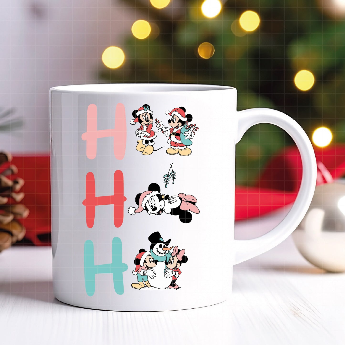 COD4182 - Mickey and minnie christmas svg, Disney svg, mickey svg, minnie svg, Silhouette, Cricut