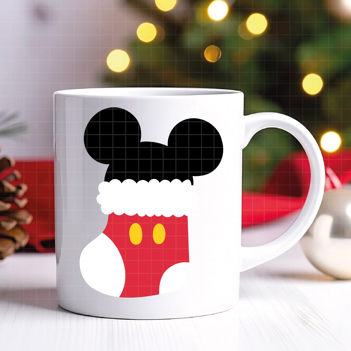 COD4188 - Mickey and minnie christmas svg, Disney svg, mickey svg, minnie svg, Silhouette, Cricut