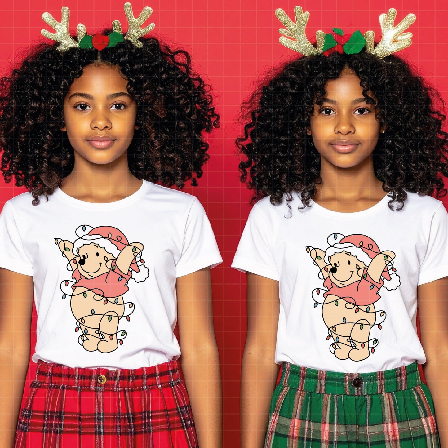 COD4190 - Christmas pooh svg, Winnie Pooh  svg, Winnie Pooh christmas cut file, disney svg, disney christmas svg