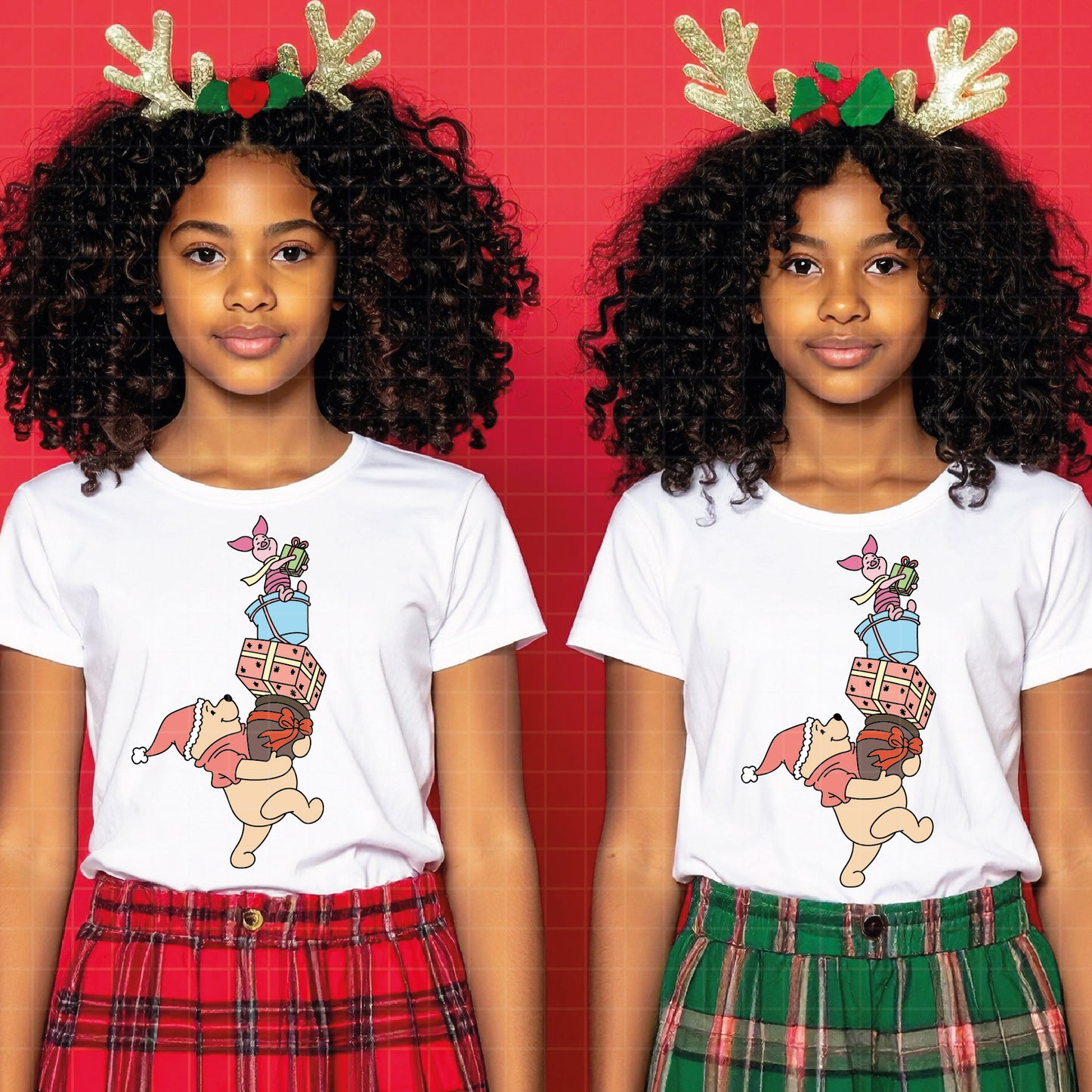 COD4191 - Christmas pooh svg, Winnie Pooh  svg, Winnie Pooh christmas cut file, disney svg, disney christmas svg