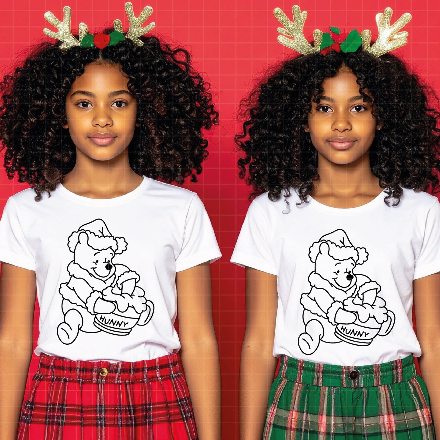 COD4216 - Pooh svg, Winnie Pooh  svg, Winnie Pooh christmas cut file, disney svg, disney christmas svg