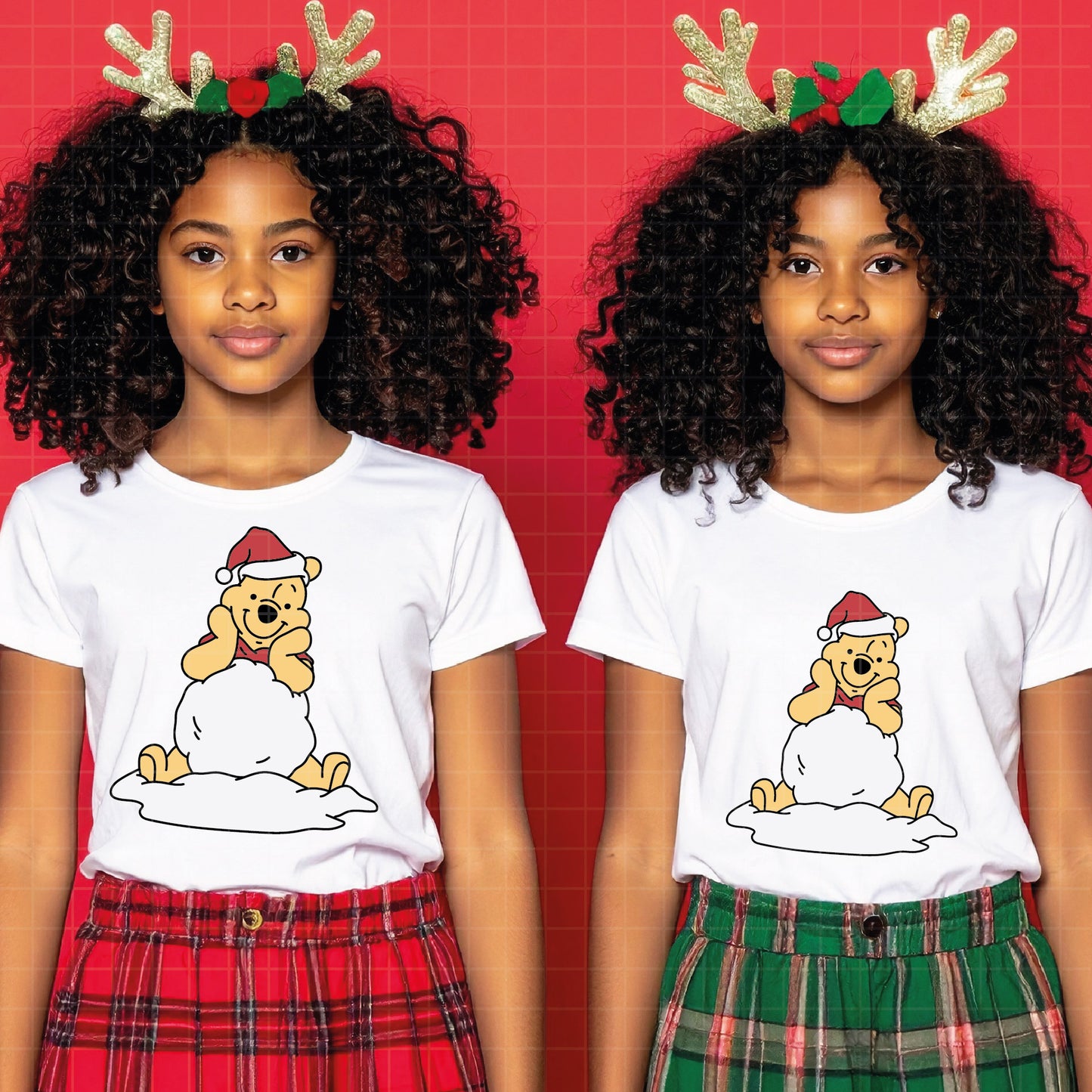 COD4218 - Pooh svg, Winnie Pooh  svg, Winnie Pooh christmas cut file, disney svg, disney christmas svg