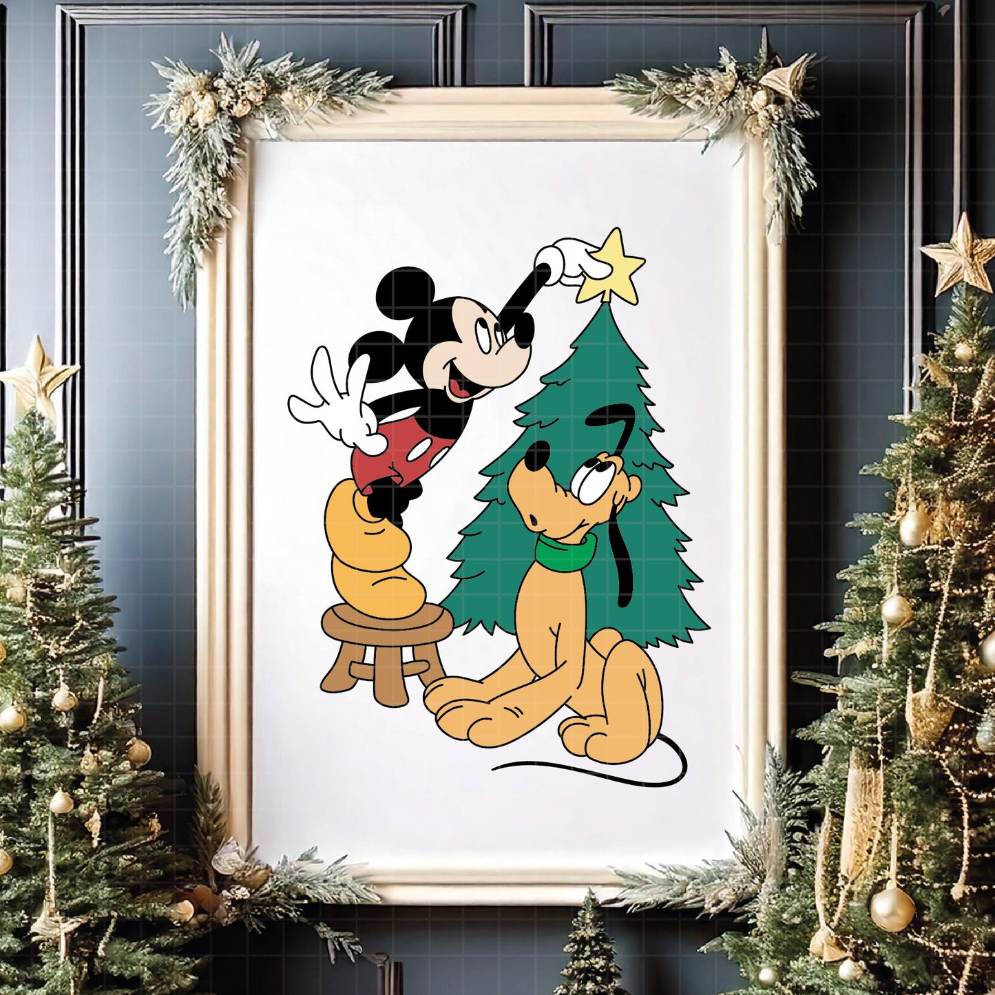 COD4220 - Merry Christmas svg, Mickey mouse svg, Mickey Svg, Disney svg, Disney Christmas svg
