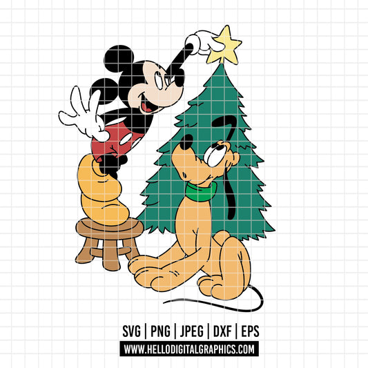 COD4220 - Merry Christmas svg, Mickey mouse svg, Mickey Svg, Disney svg, Disney Christmas svg