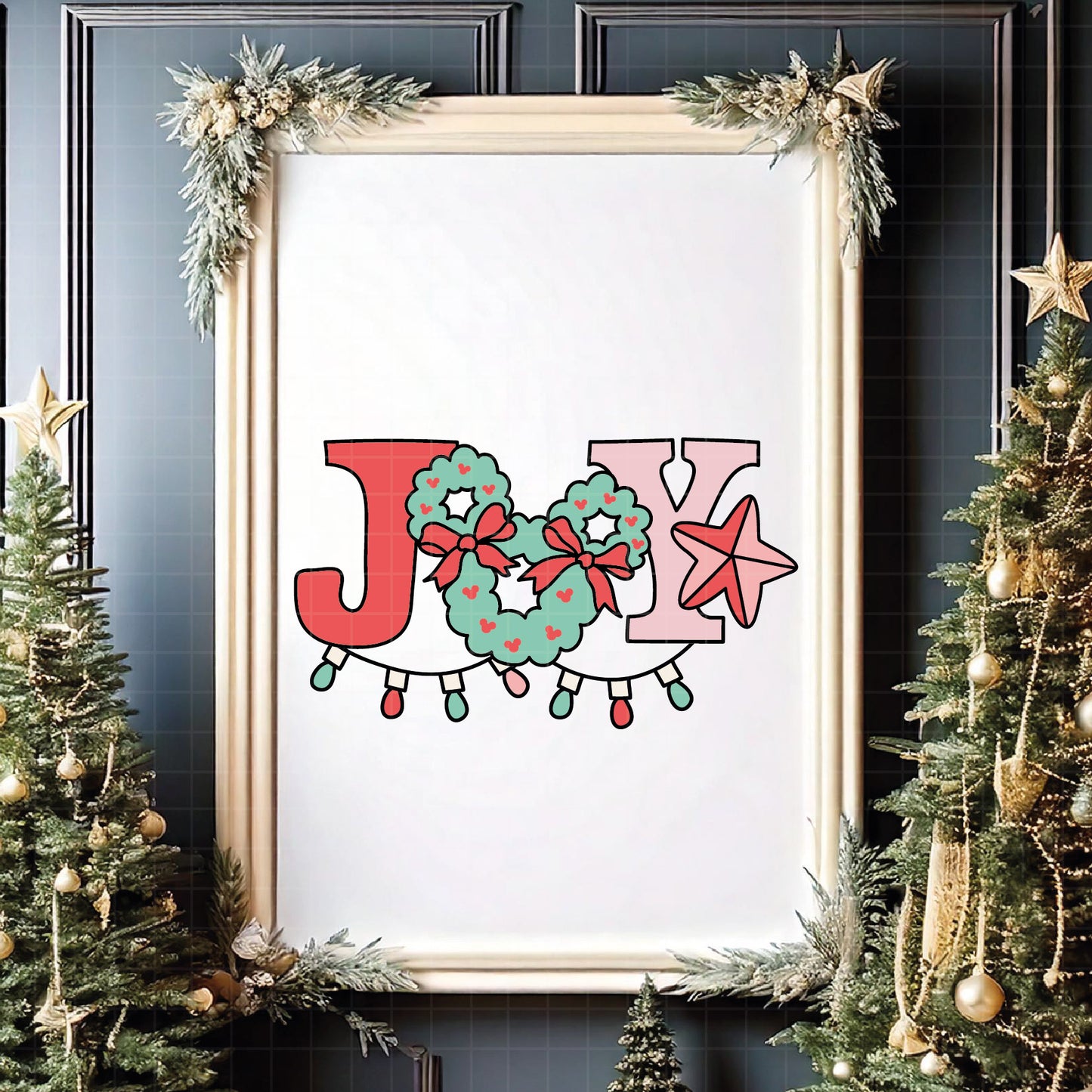 COD4223 - Joy png, Merry Christmas svg, Mickey mouse svg, Mickey Svg, Disney svg, Disney Christmas svg