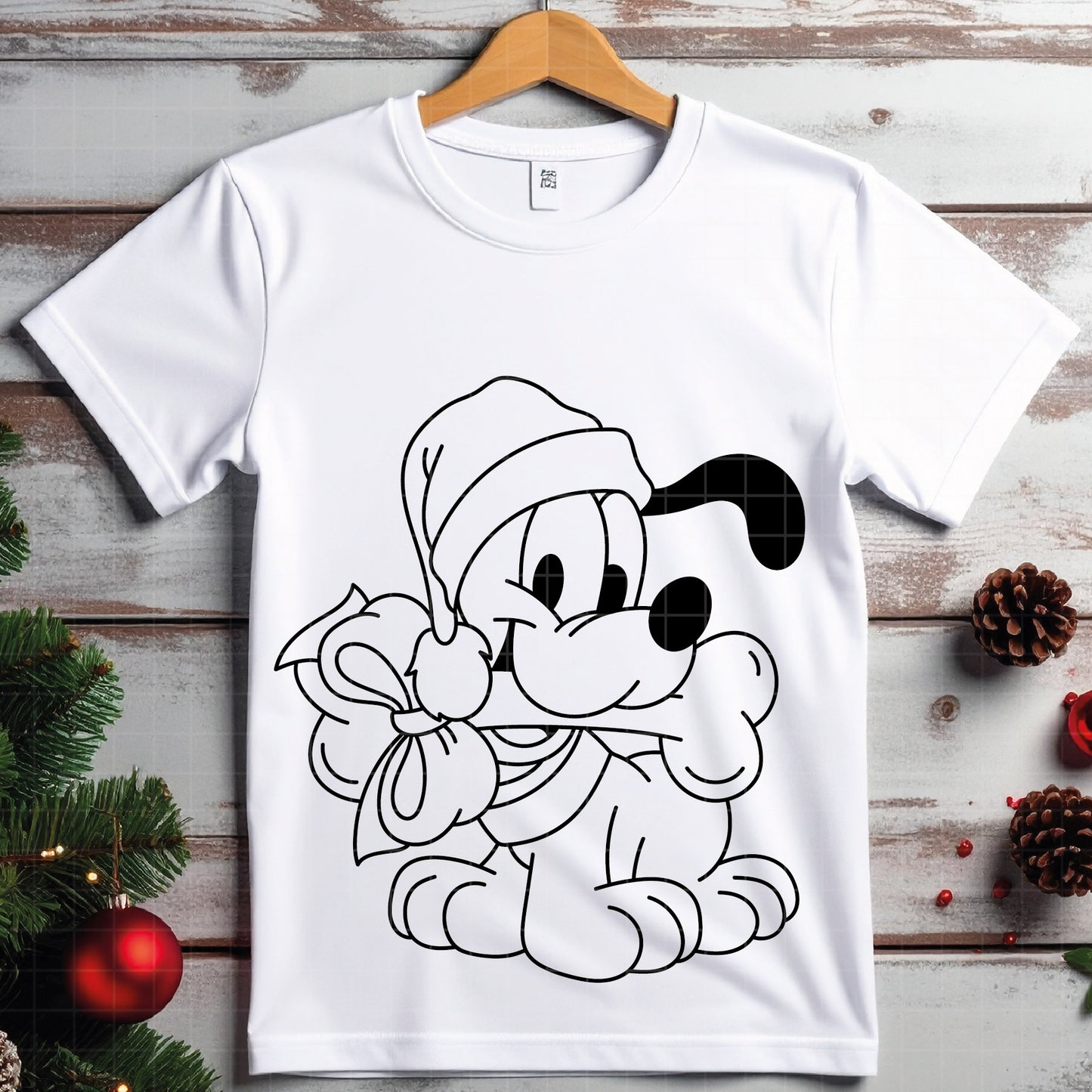 COD4230 - Pluto svg, dog svg, Pluto Silhouette, Cricut, disney svg