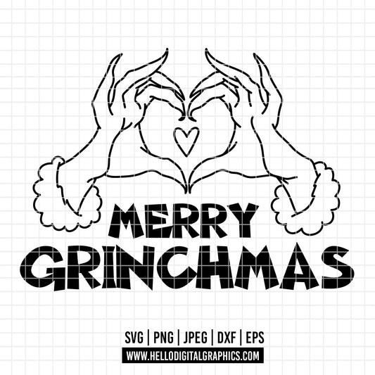COD4232 - Grinch Face Svg, Green Character svg, Grinch Christmas svg, christmas svg