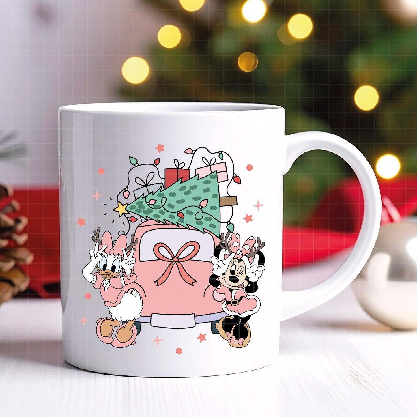 COD4234 - Minnie and daisy christmas svg, Disney svg, mickey svg, minnie svg