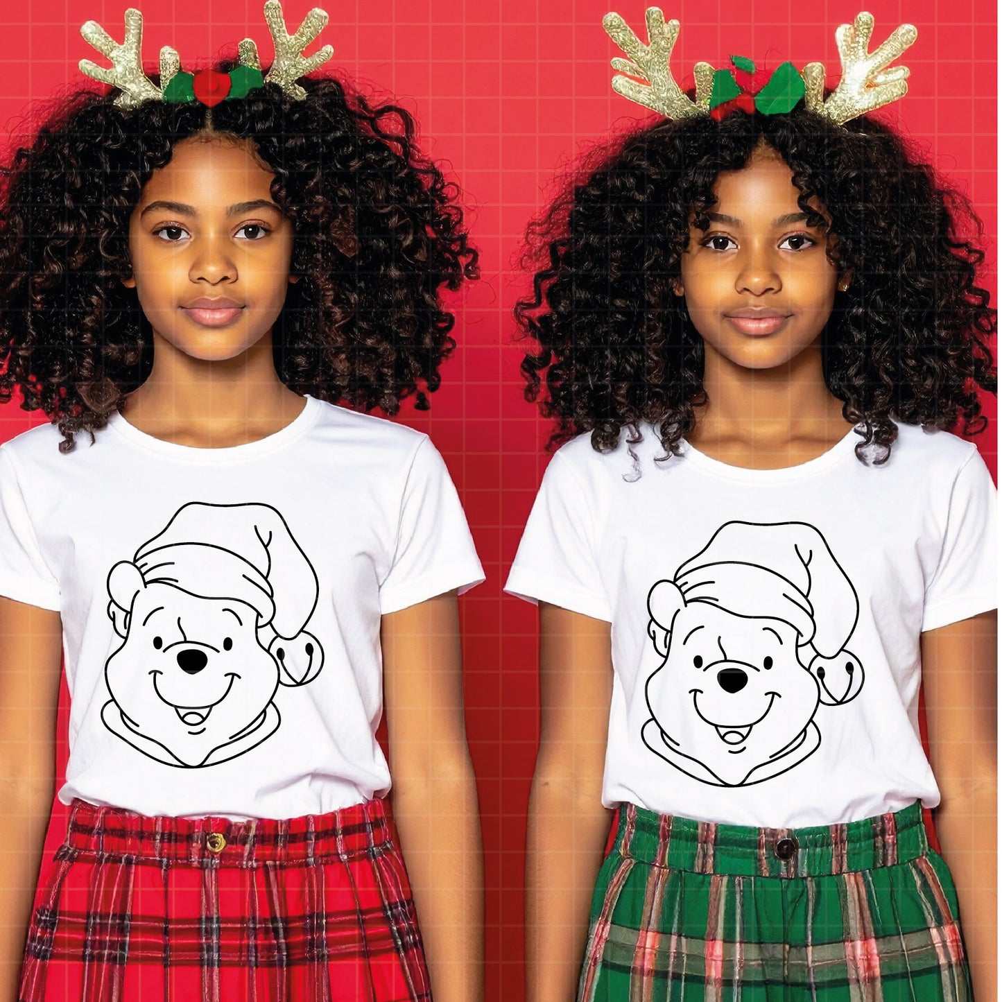 COD4236 - Pooh svg, Winnie Pooh  svg, Winnie Pooh christmas cut file, disney svg, disney christmas svg