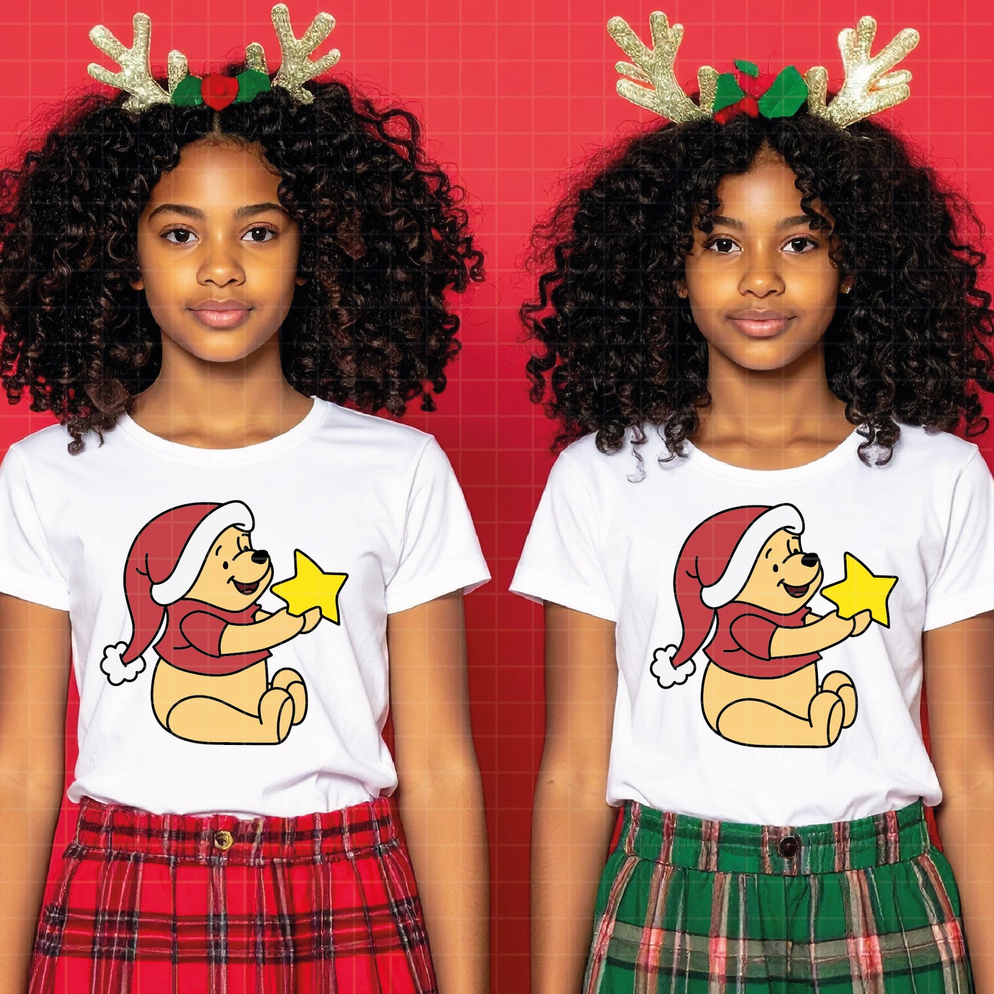 COD4237 - Pooh svg, Winnie Pooh  svg, Winnie Pooh christmas cut file, disney svg, disney christmas svg