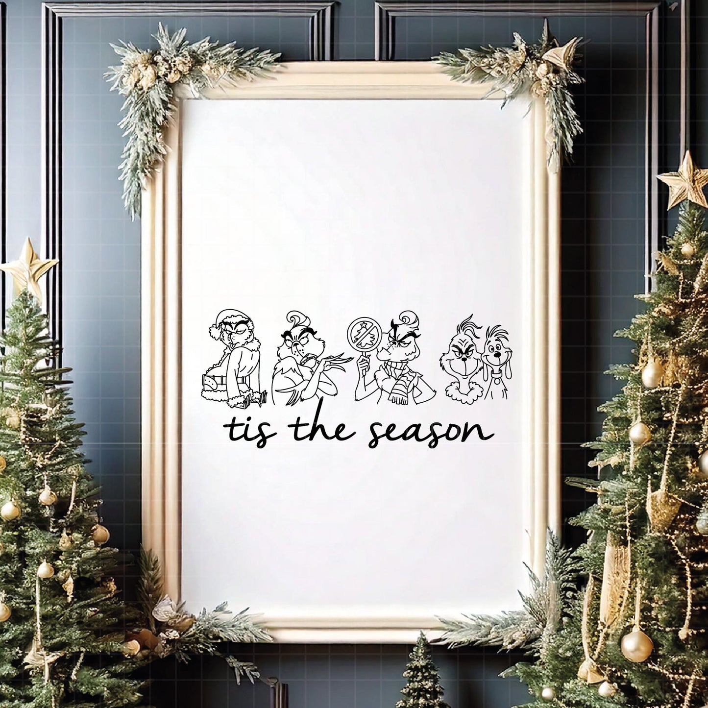 COD4240 - Grinch Face Svg, Green Character svg, Grinch Christmas svg, christmas svg