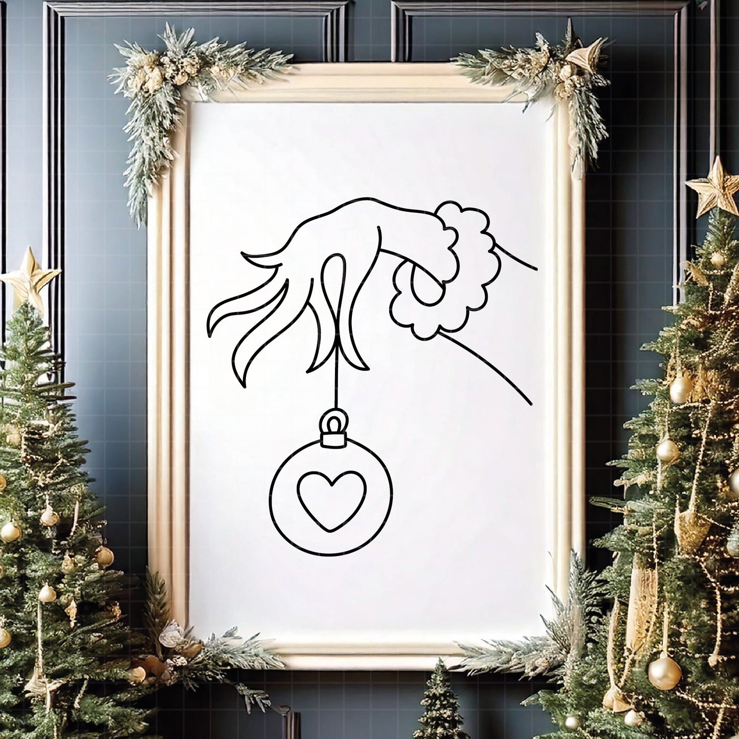COD4242 - Grinch Face Svg, Green Character svg, Grinch Christmas svg, christmas svg