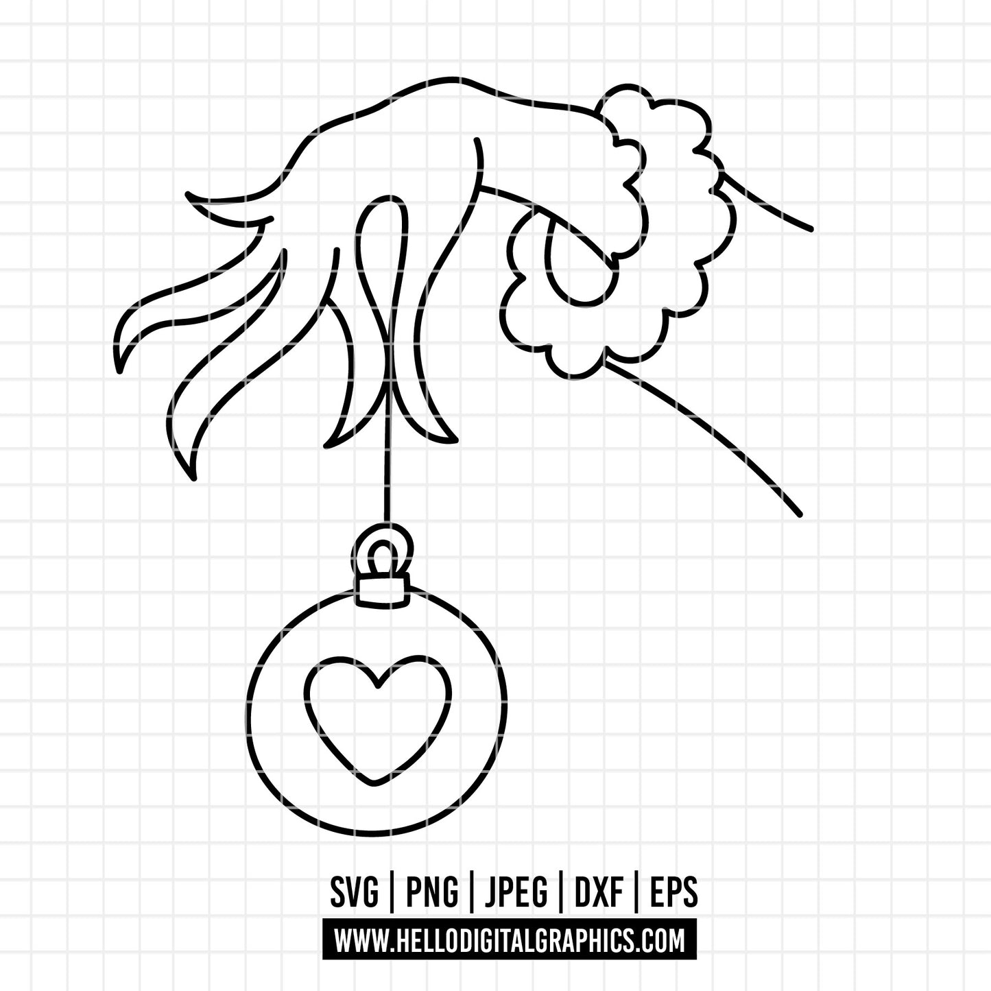COD4242 - Grinch Face Svg, Green Character svg, Grinch Christmas svg, christmas svg