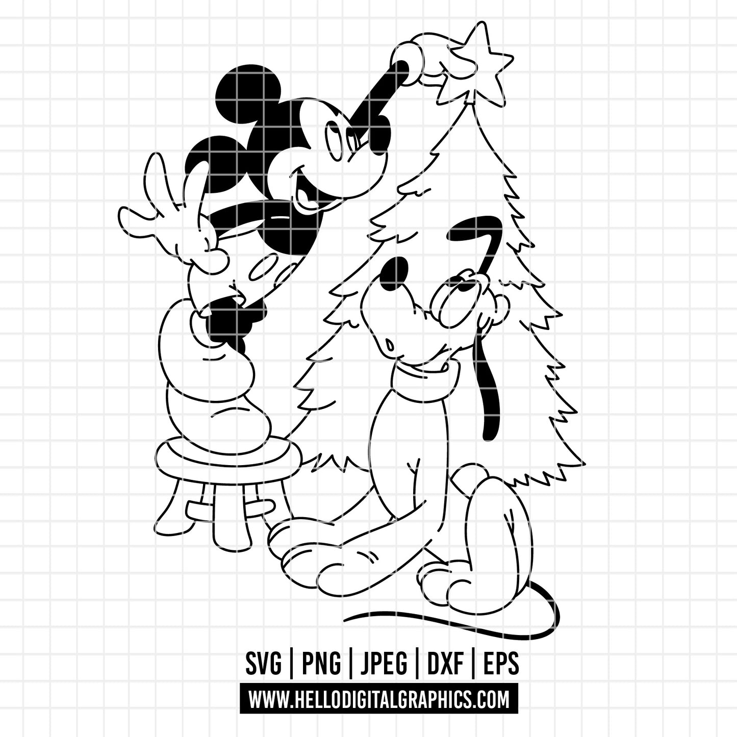 COD4250 - Merry Christmas svg, Mickey mouse svg, Mickey Svg, Disney svg, Christmas svg