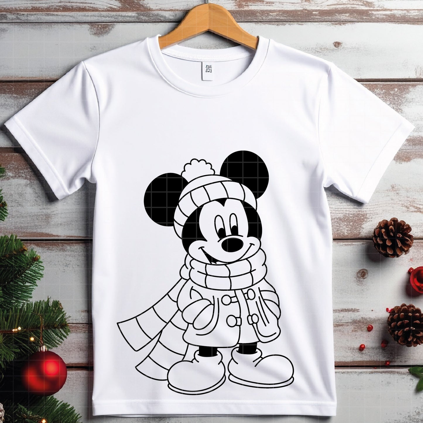 COD4251 - Merry Christmas svg, Mickey mouse svg, Mickey Svg, Disney svg, Christmas svg