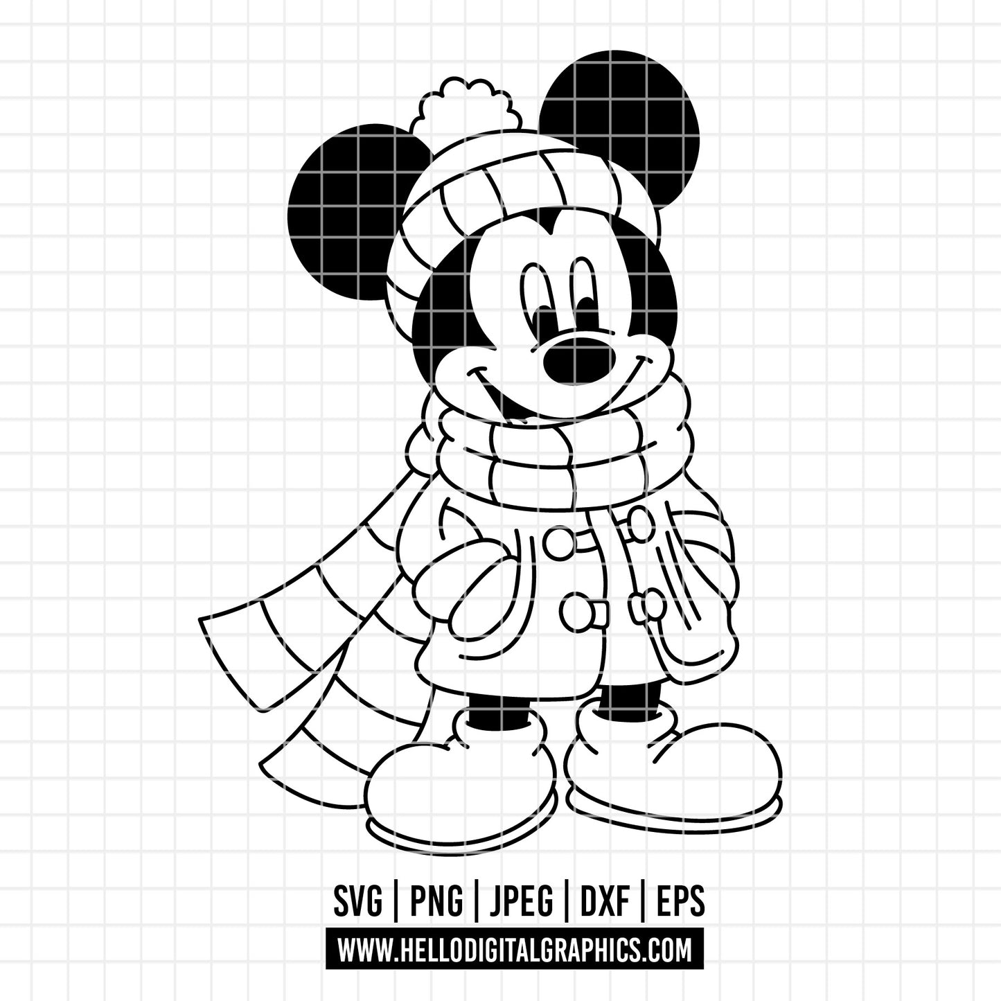 COD4251 - Merry Christmas svg, Mickey mouse svg, Mickey Svg, Disney svg, Christmas svg