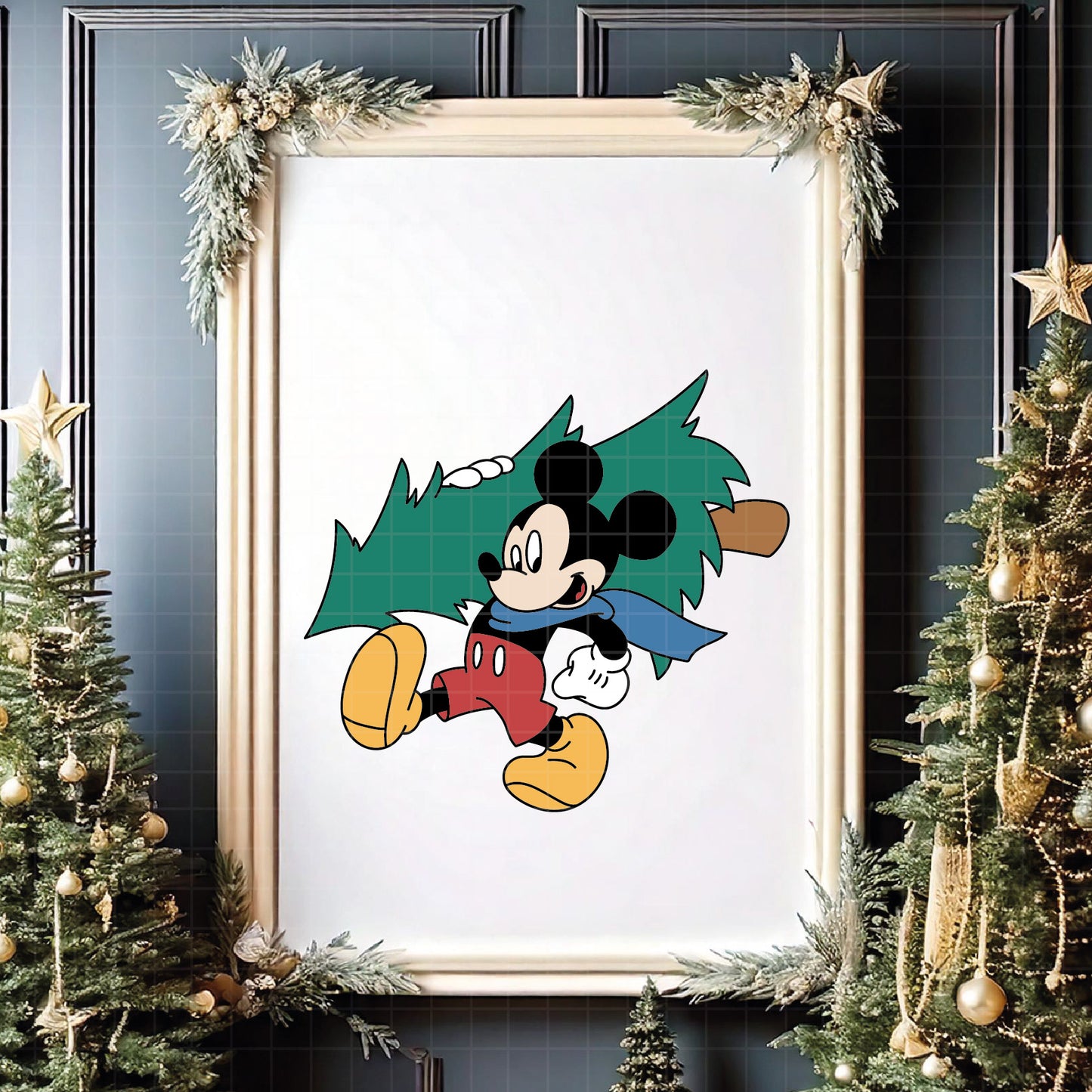 COD4252 - Merry Christmas svg, Mickey mouse svg, Mickey Svg, Disney svg, Christmas svg
