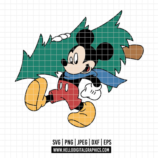 COD4252 - Merry Christmas svg, Mickey mouse svg, Mickey Svg, Disney svg, Christmas svg