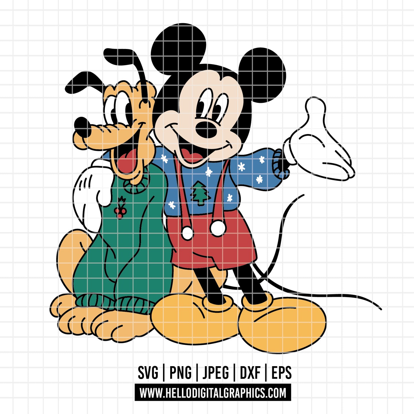 COD4253 - Merry Christmas svg, Mickey mouse svg, Mickey Svg, Disney svg, Christmas svg