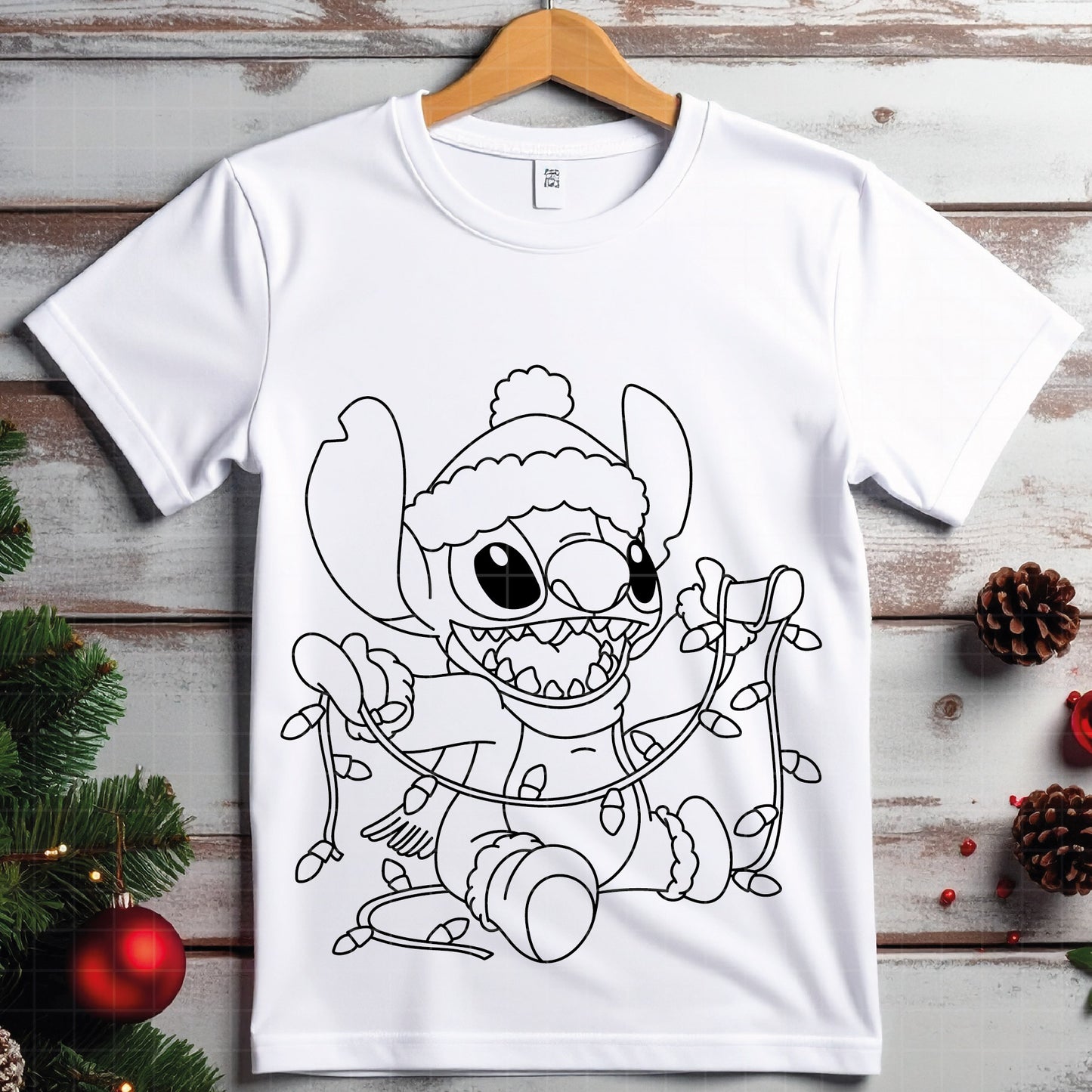 COD4256 - Stitch christmas svg, Best teacher ever svg, disney svg, stitch sketch png