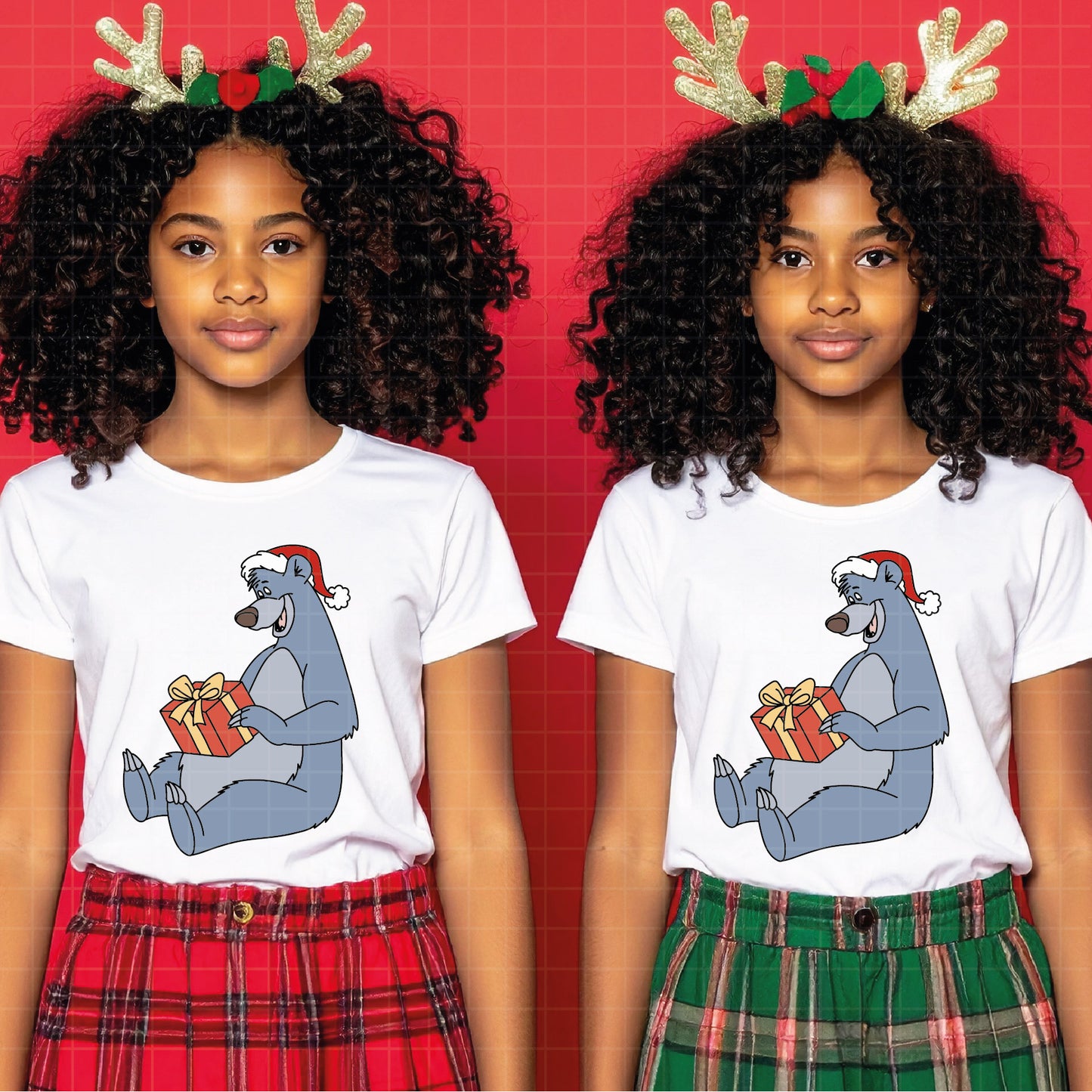 COD4258 - Baloo christmas svg, Jungle Book SVG png dxf clipart , cut file outline silhouette