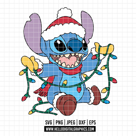 COD4260 - Stitch christmas svg, Best teacher ever svg, disney svg, stitch sketch png