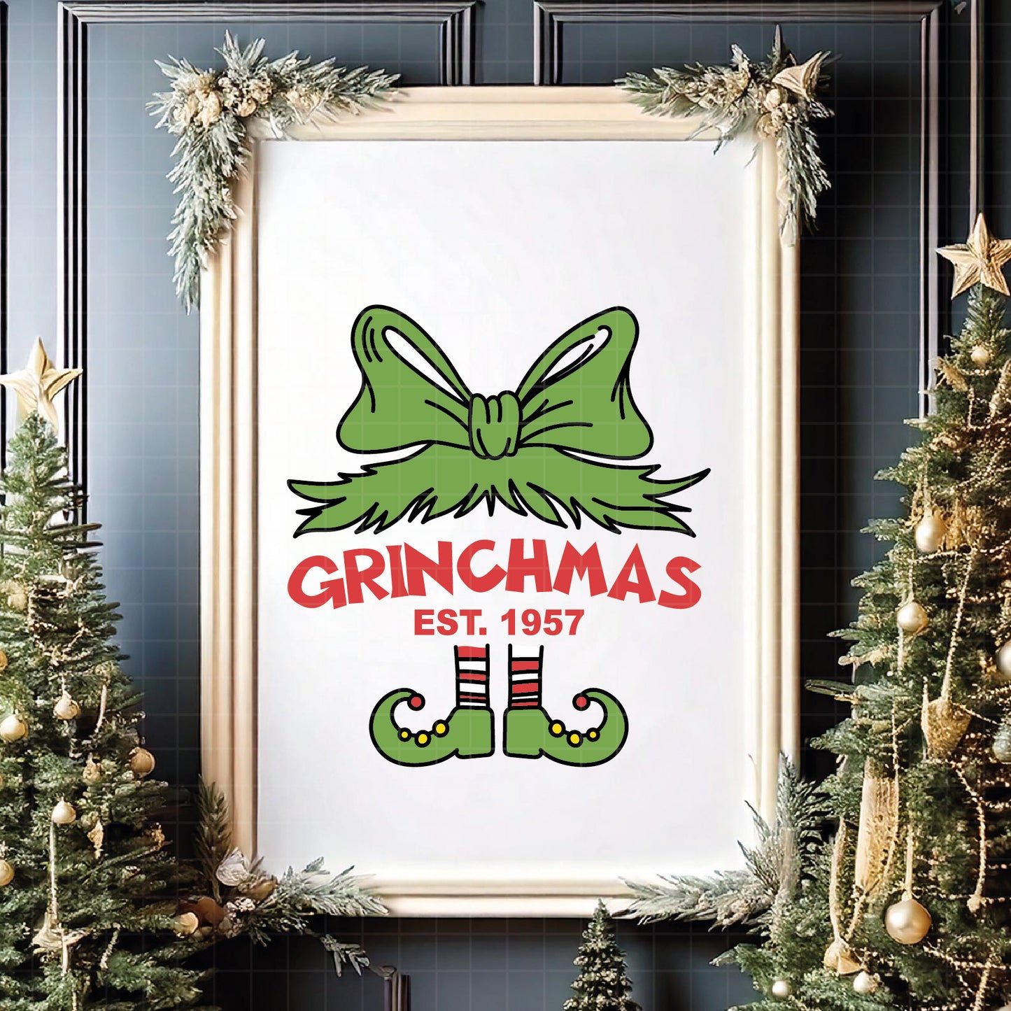 COD4264 - Grinch Face Svg, Green Character svg, Grinch Christmas svg, christmas svg