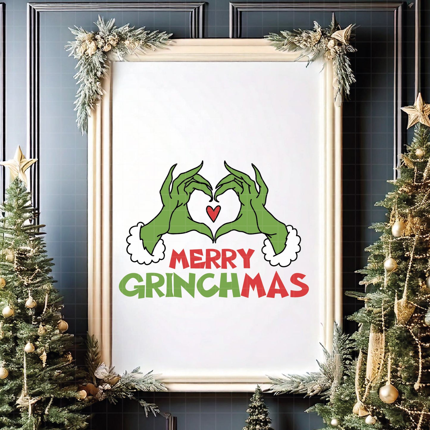 COD4265 - Grinch Face Svg, Green Character svg, Grinch Christmas svg, christmas svg