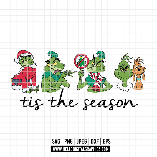 COD4266 - Grinch Face Svg, Green Character svg, Grinch Christmas svg, christmas svg