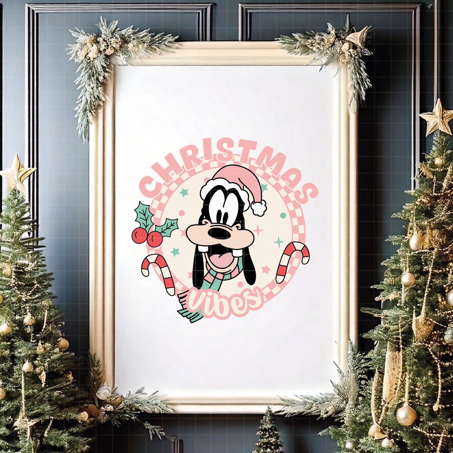 COD4272 - Goofy christmas svg, Disney svg, mickey svg, minnie svg, Silhouette, Cricut